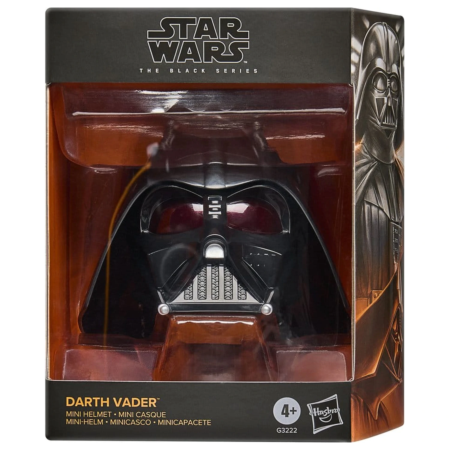 Star Wars Episode IV Black Series Mini Helmet Darth Vader 15 cm product photo