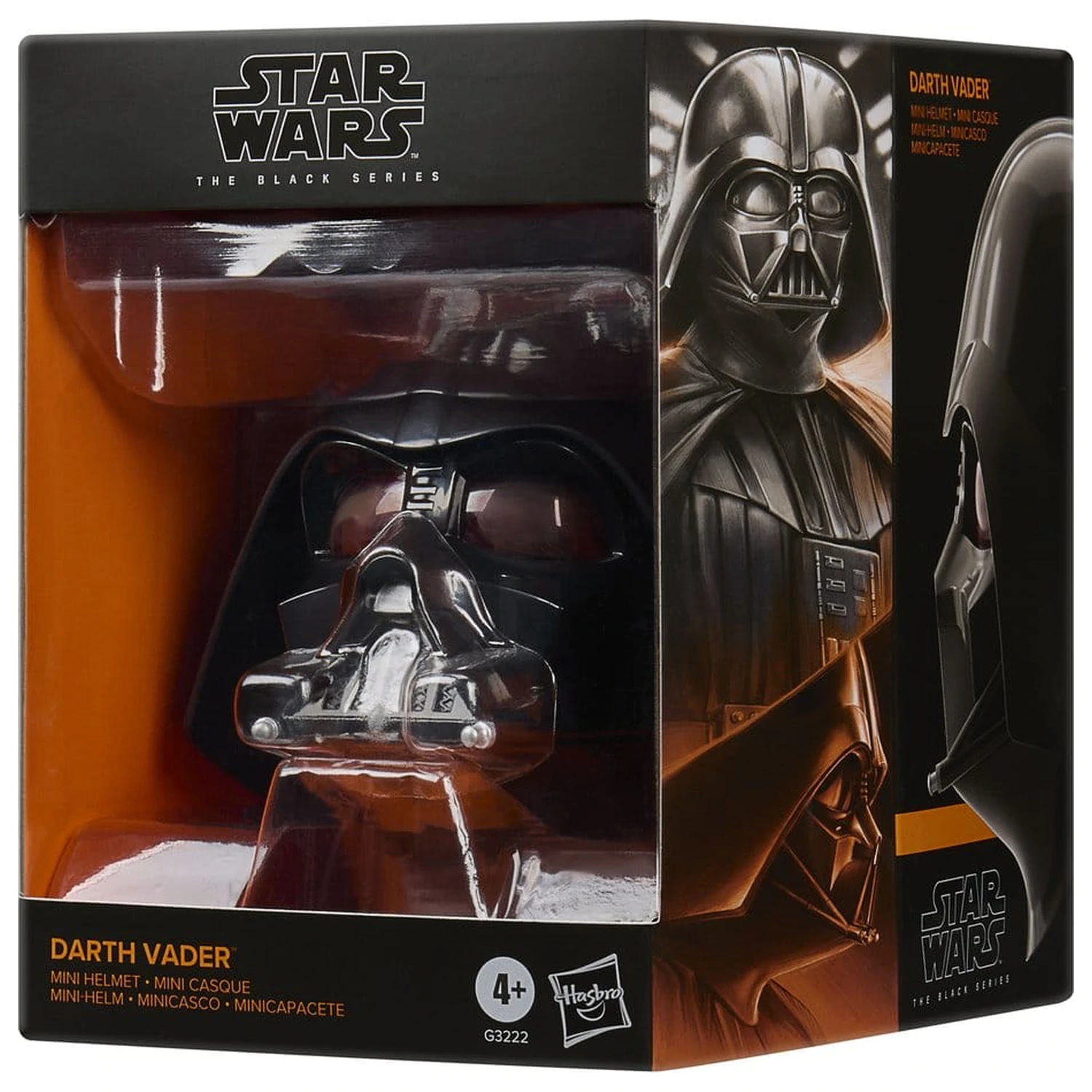 Star Wars Episode IV Black Series Mini Helmet Darth Vader 15 cm product photo