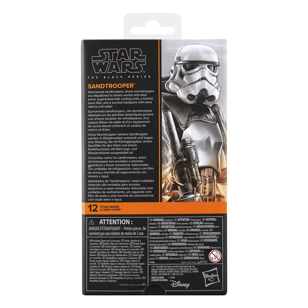 Star Wars Episode IV Black Series Action Figure Sandtrooper 15 cm product photo