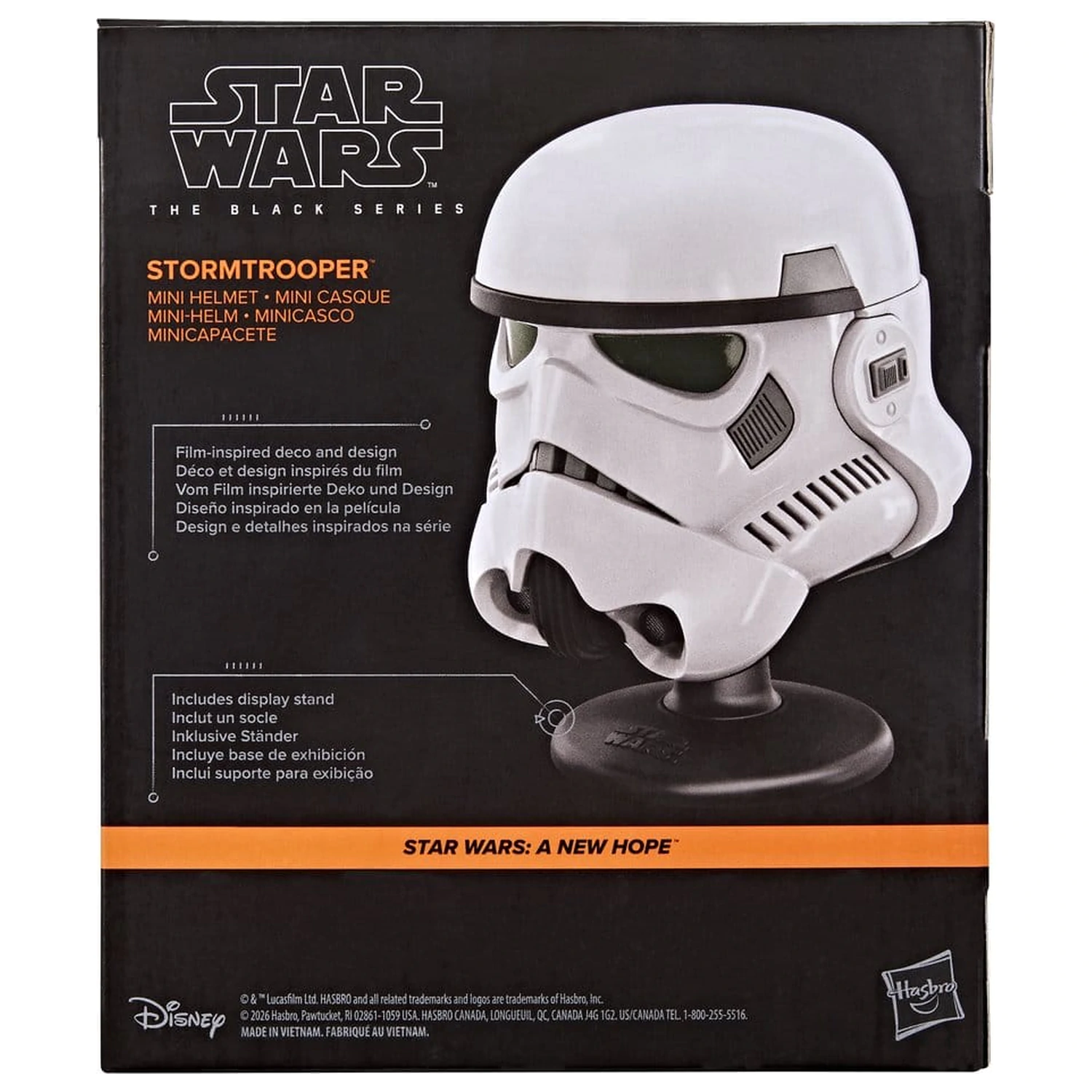 Star Wars Episode IV Black Series Mini Helmet Stormtrooper product photo