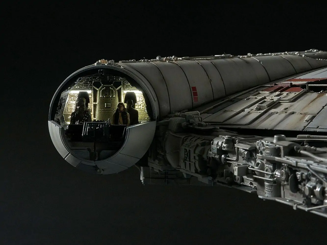 Star Wars Episode IV Perfect Grade Plastic Model Kit 1/72 Millennium Falcon 48 cm product photo