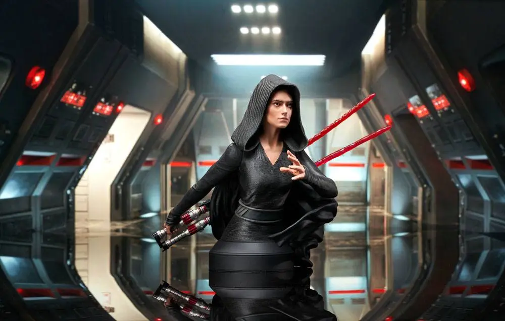 Star Wars Episode IX Bust 1/6 Dark Rey NYCC 2021 15 cm product photo