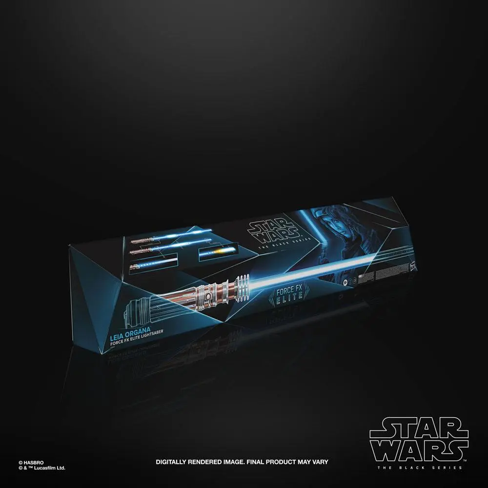 Star Wars Episode IX Black Series Replica 1/1 Force FX Elite Lightsaber Leia Organa product photo