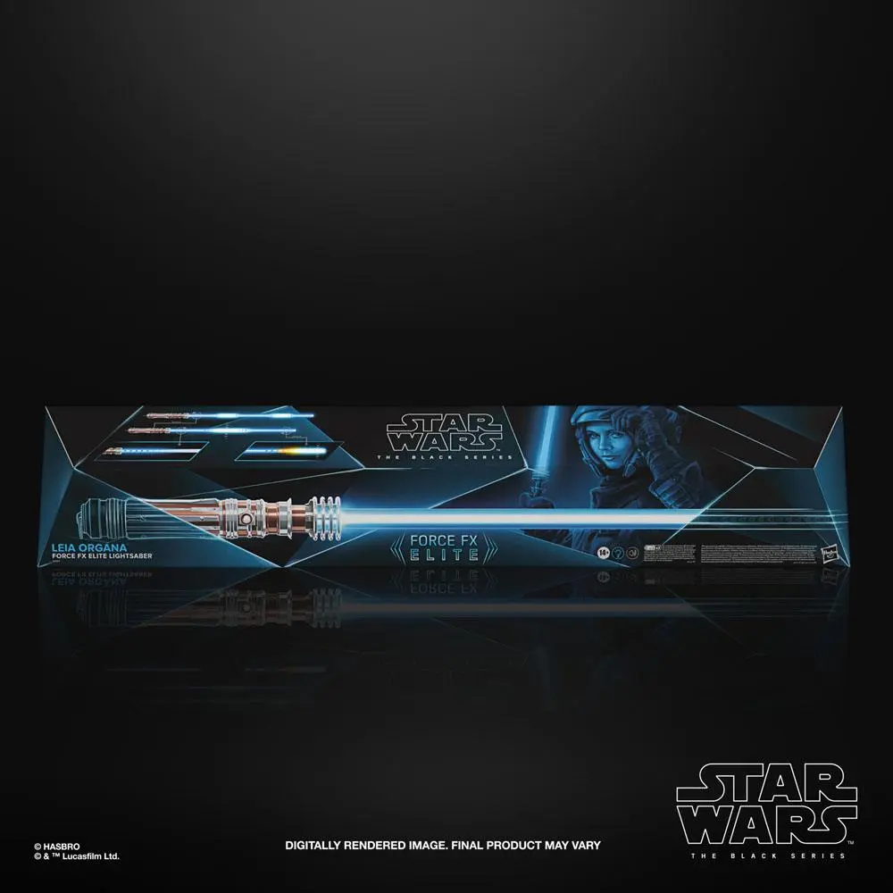 Star Wars Episode IX Black Series Replica 1/1 Force FX Elite Lightsaber Leia Organa product photo