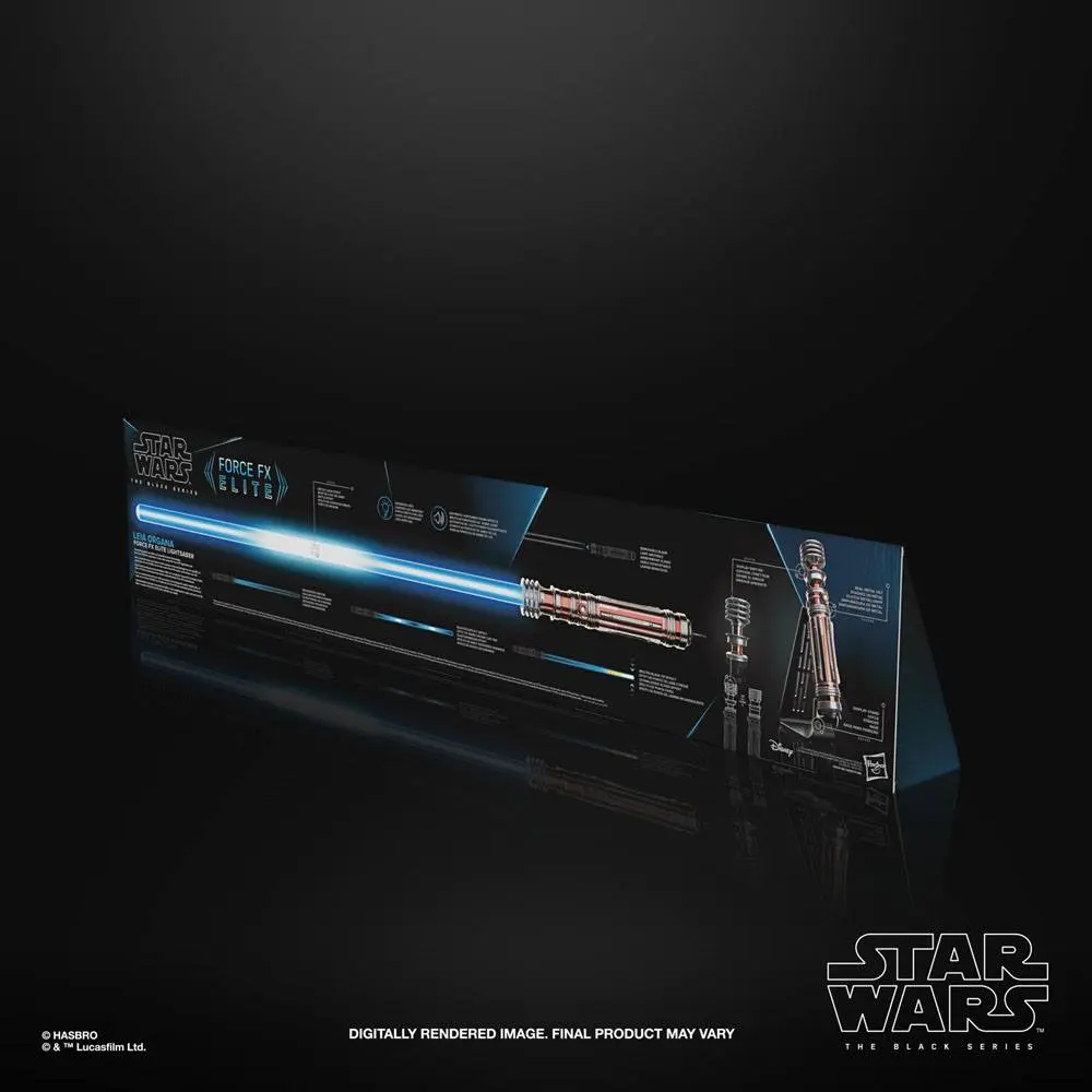 Star Wars Episode IX Black Series Replica 1/1 Force FX Elite Lightsaber Leia Organa product photo