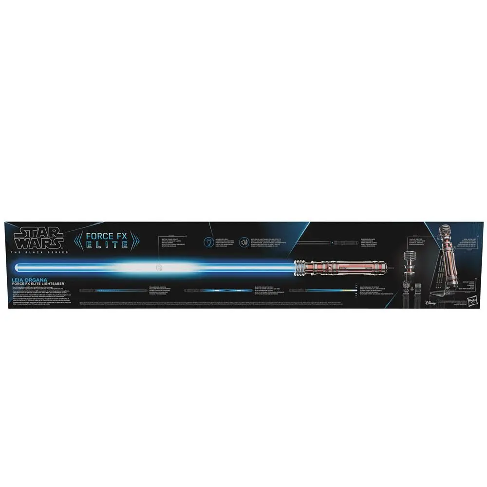 Star Wars Episode IX Black Series Replica 1/1 Force FX Elite Lightsaber Leia Organa product photo