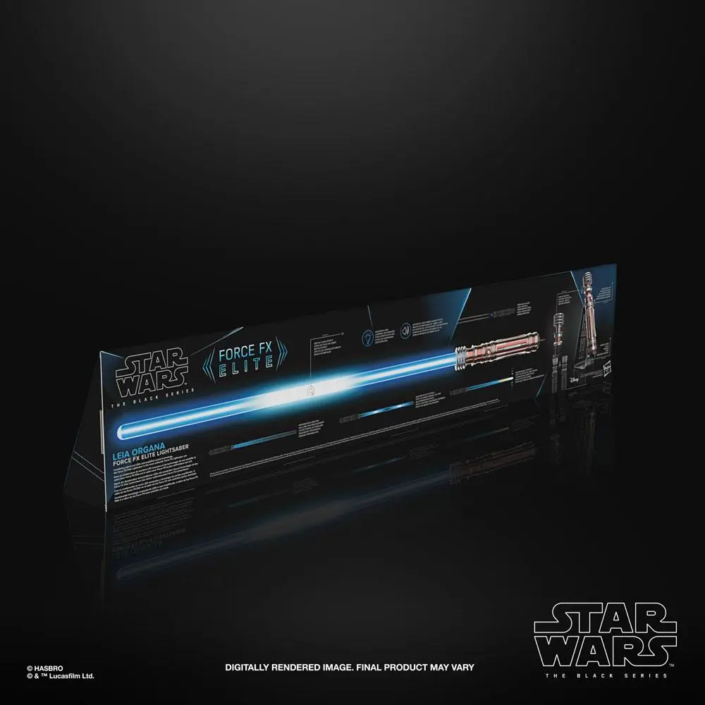Star Wars Episode IX Black Series Replica 1/1 Force FX Elite Lightsaber Leia Organa product photo