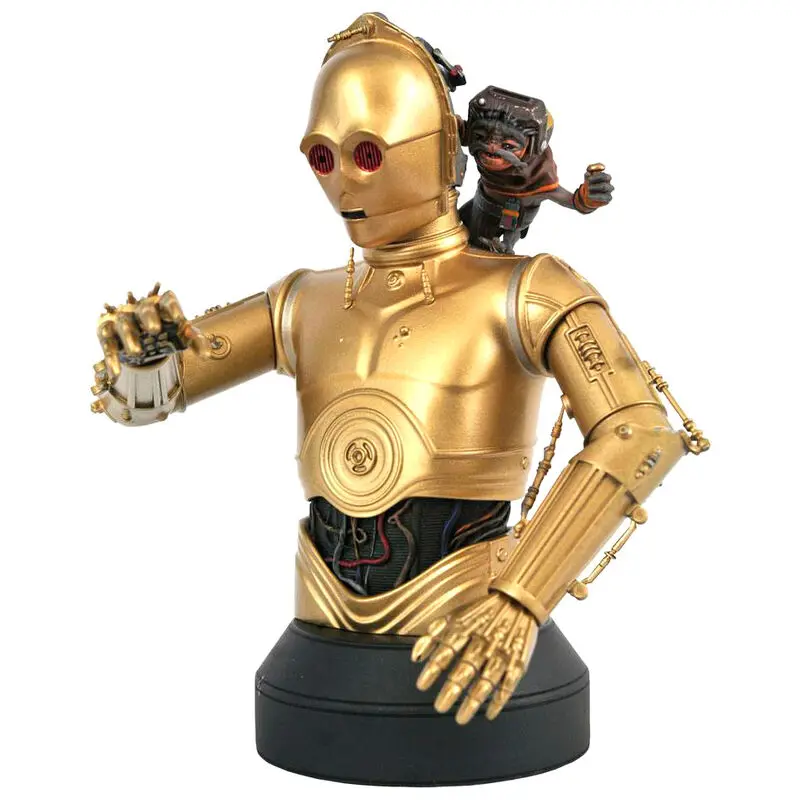 Star Wars Episode IX C-3PO and Babu Frik bust 15cm termékfotó