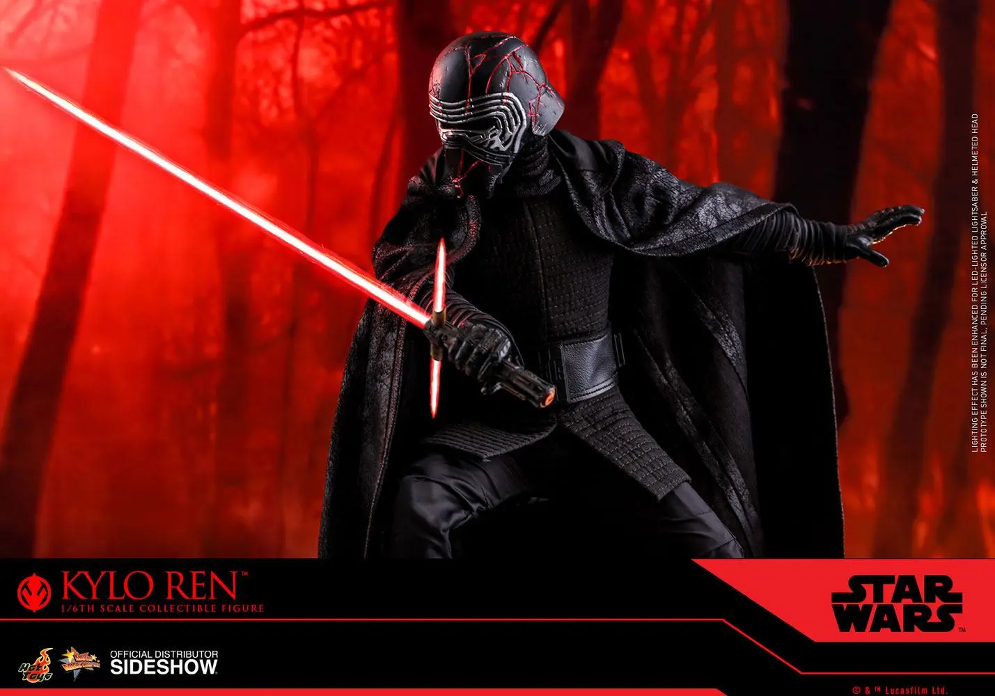 Star Wars Episode IX Movie Masterpiece Action Figure 1/6 Kylo Ren 33 cm product photo