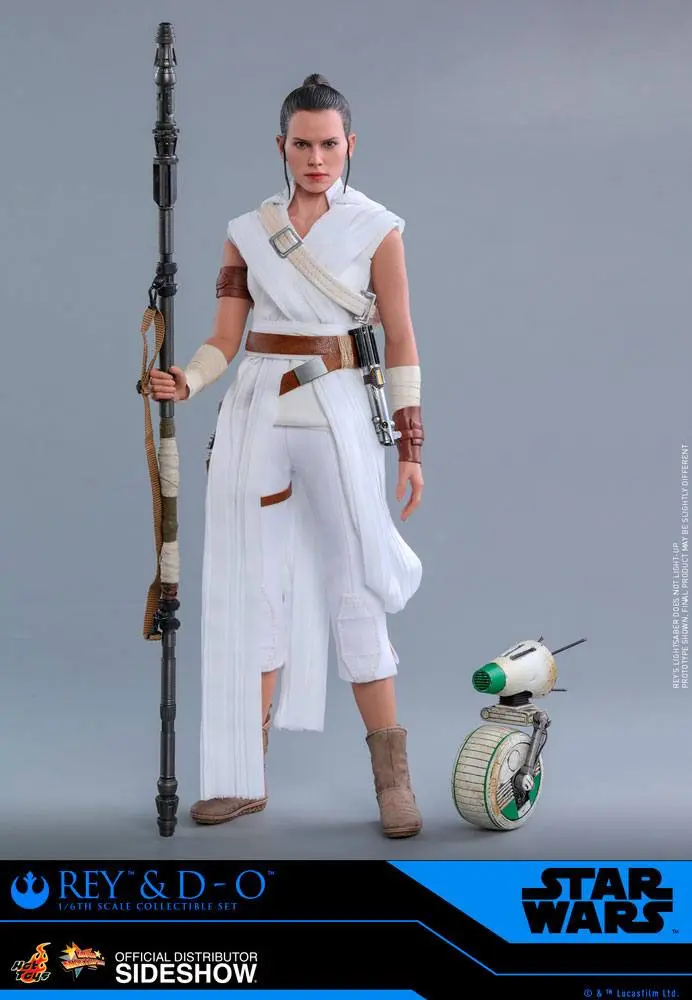 Star Wars Episode IX Movie Masterpiece Action Figure 2-Pack 1/6 Rey &amp; D-O 28 cm product photo