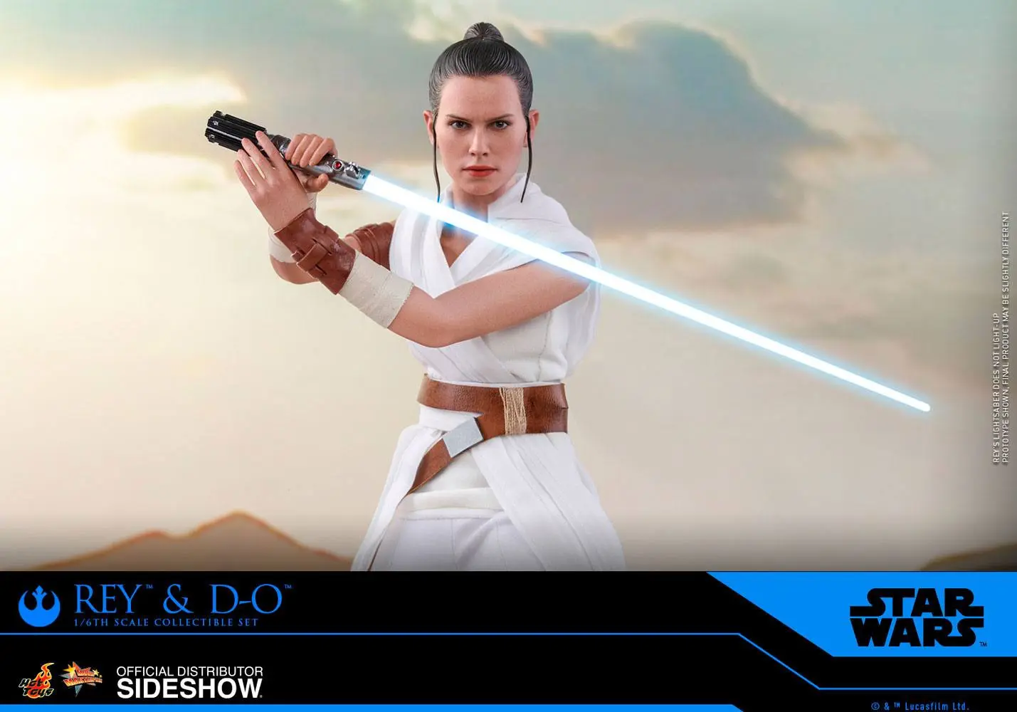Star Wars Episode IX Movie Masterpiece Action Figure 2-Pack 1/6 Rey &amp; D-O 28 cm product photo
