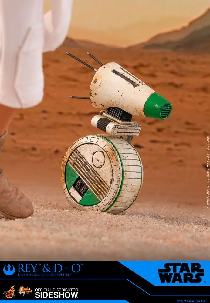 Star Wars Episode IX Movie Masterpiece Action Figure 2-Pack 1/6 Rey &amp; D-O 28 cm product photo