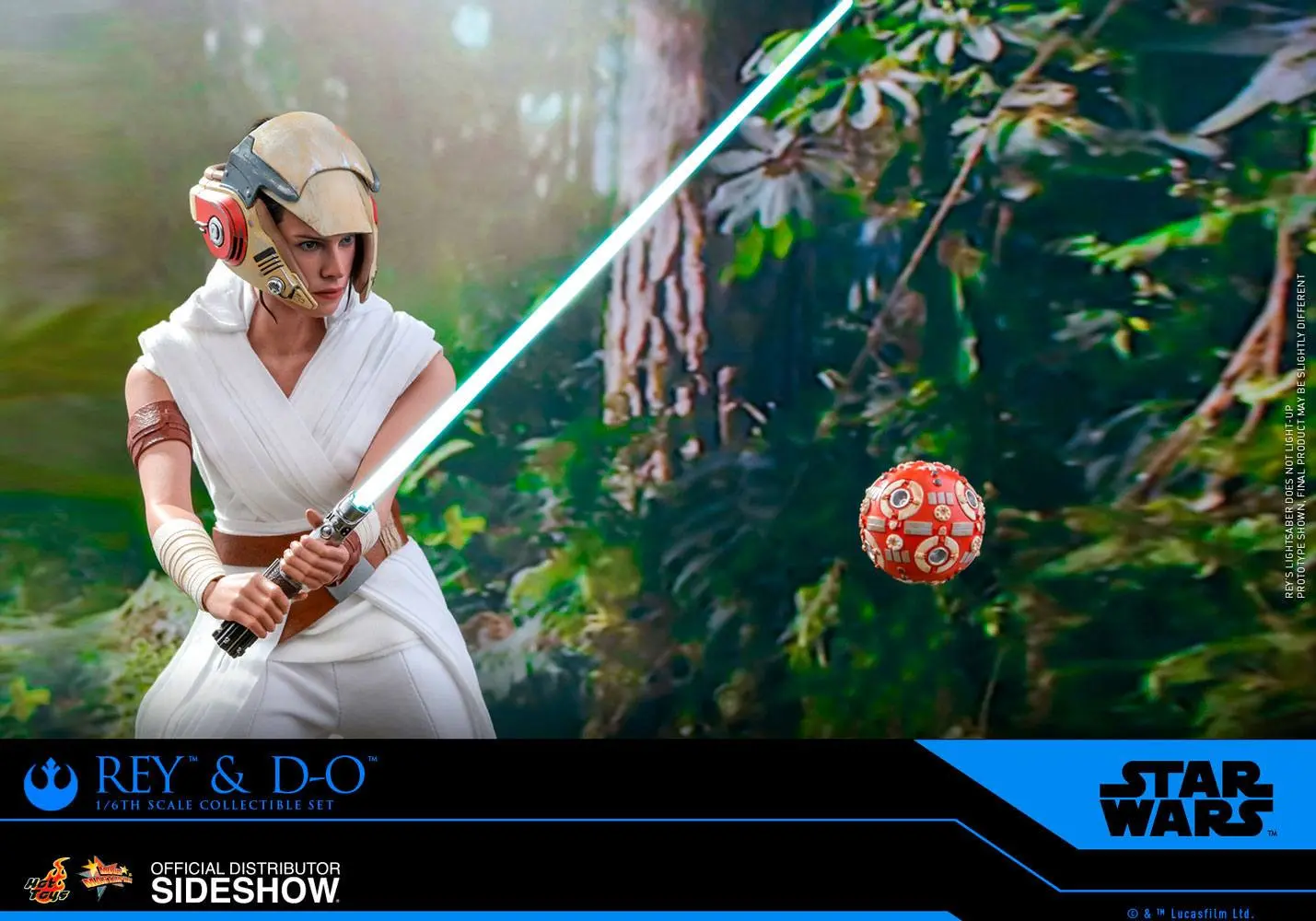 Star Wars Episode IX Movie Masterpiece Action Figure 2-Pack 1/6 Rey &amp; D-O 28 cm product photo