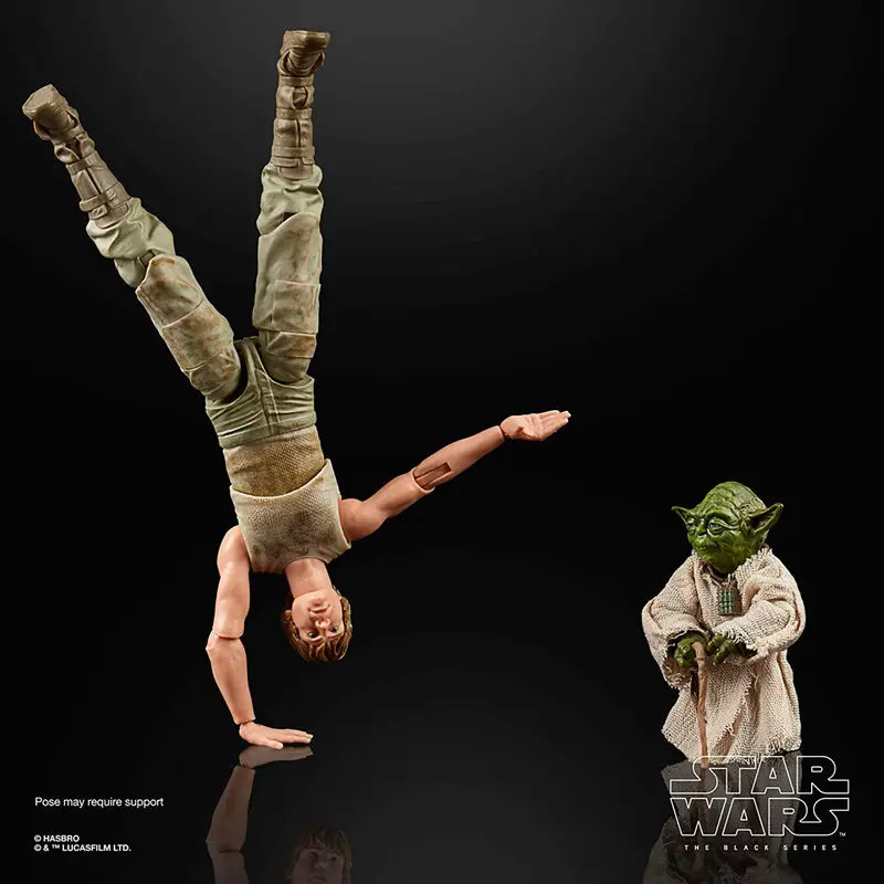 Star Wars Episode V Luke and Yoda set 2 figures product photo