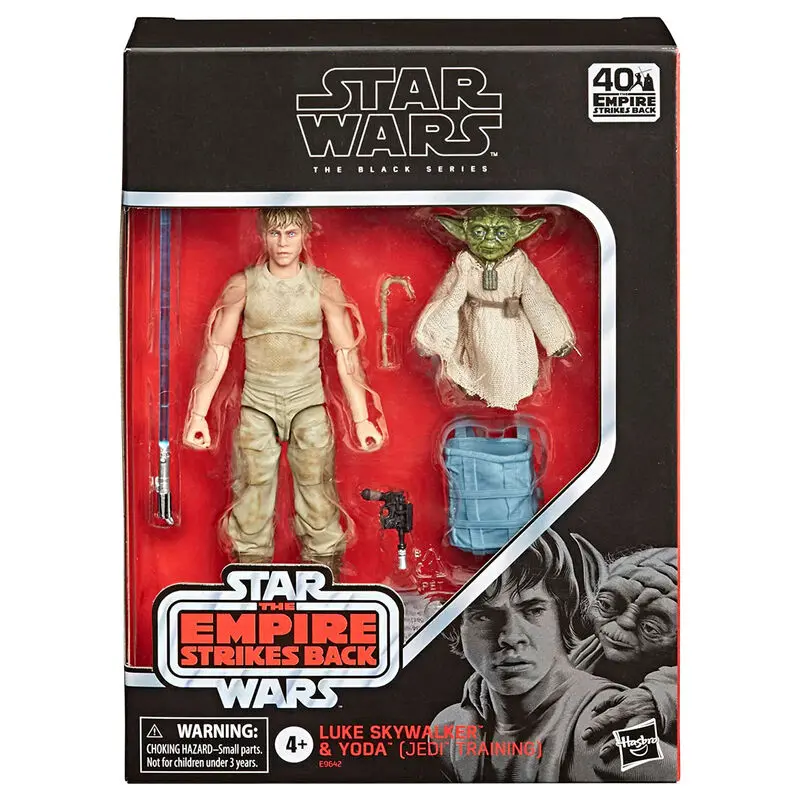 Star Wars Episode V Luke and Yoda set 2 figures product photo