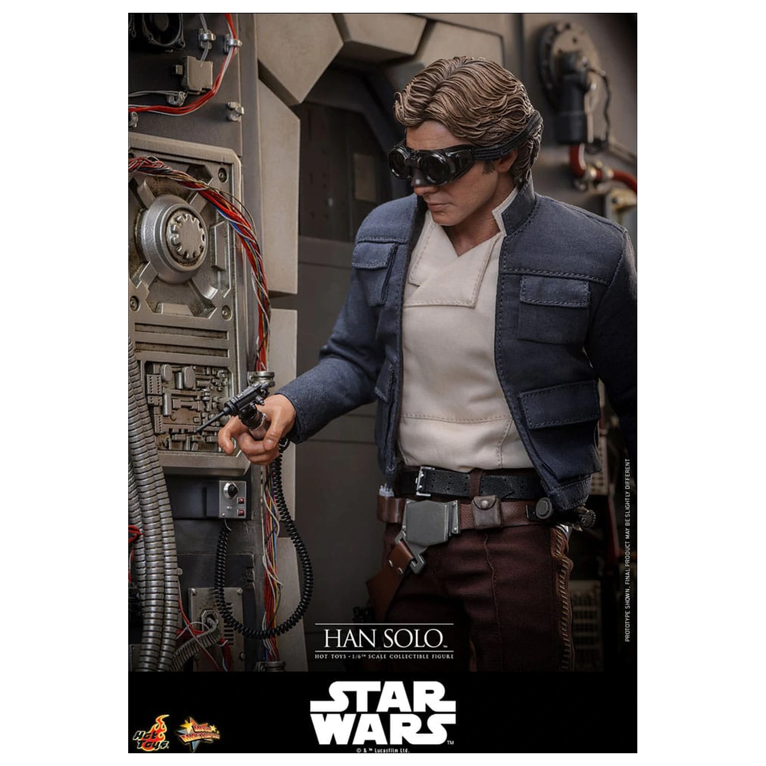 Star Wars Episode V Movie Masterpiece Action Figure 1/6 Han Solo 31 cm product photo