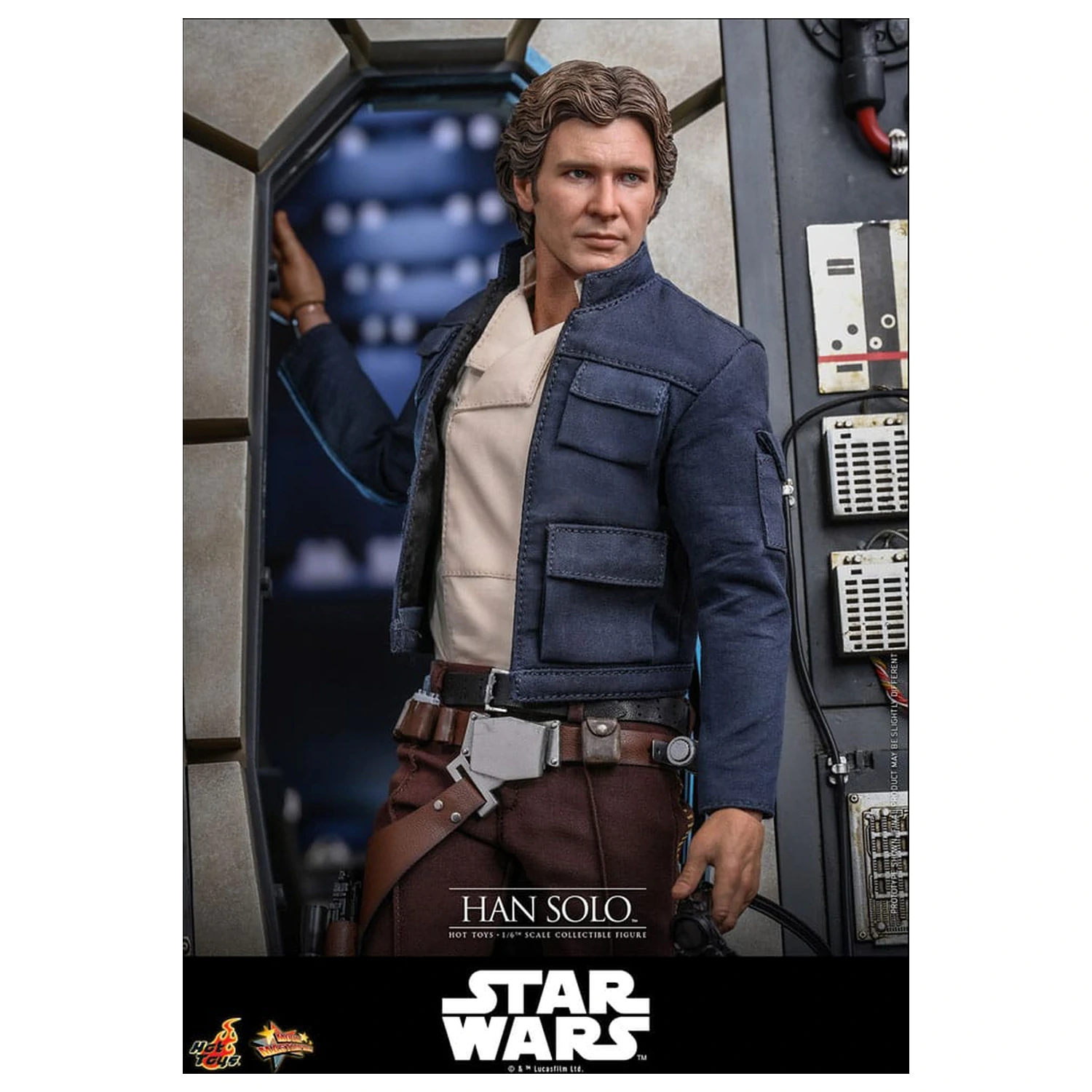 Star Wars Episode V Movie Masterpiece Action Figure 1/6 Han Solo 31 cm product photo