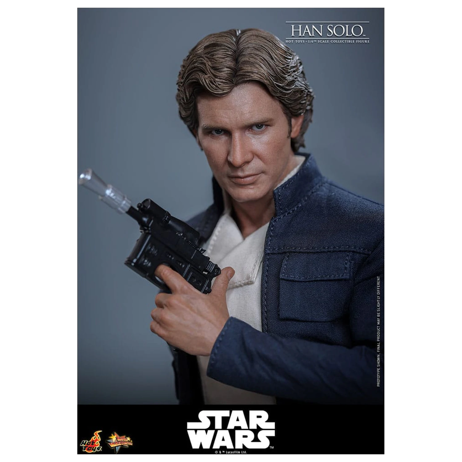Star Wars Episode V Movie Masterpiece Action Figure 1/6 Han Solo 31 cm product photo