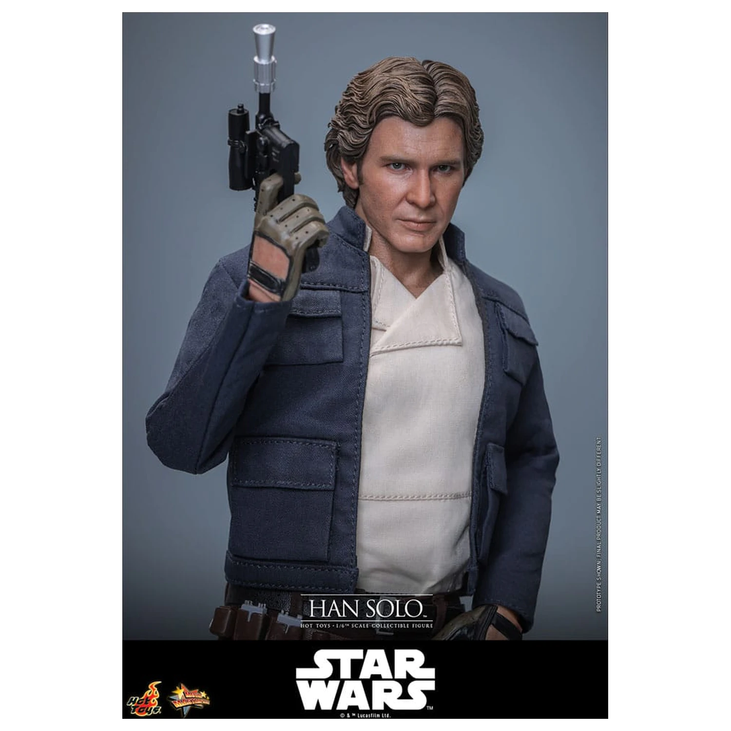 Star Wars Episode V Movie Masterpiece Action Figure 1/6 Han Solo 31 cm product photo