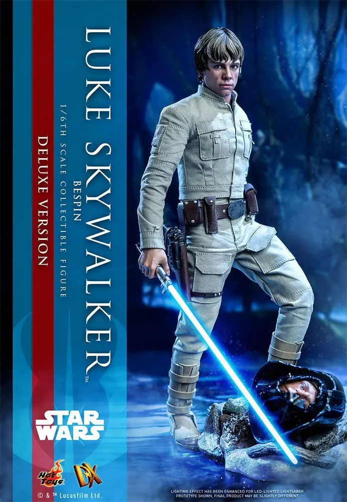 Star Wars Episode V Movie Masterpiece Action Figure 1/6 Luke Skywalker Bespin (Deluxe Version) 28 cm product photo