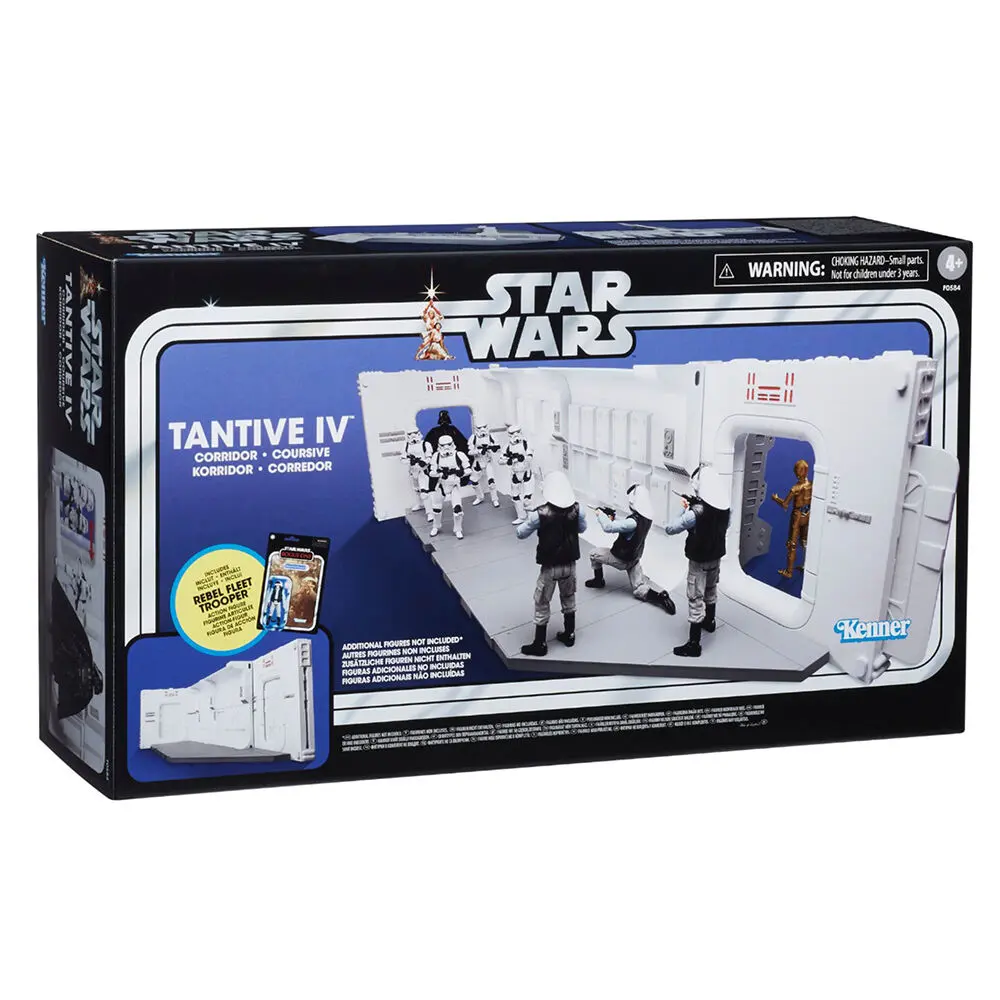 Star Wars Episode V Vintage Collection Tantive IV Hallway with Rebel Fleet Trooper Figure 10 cm product photo