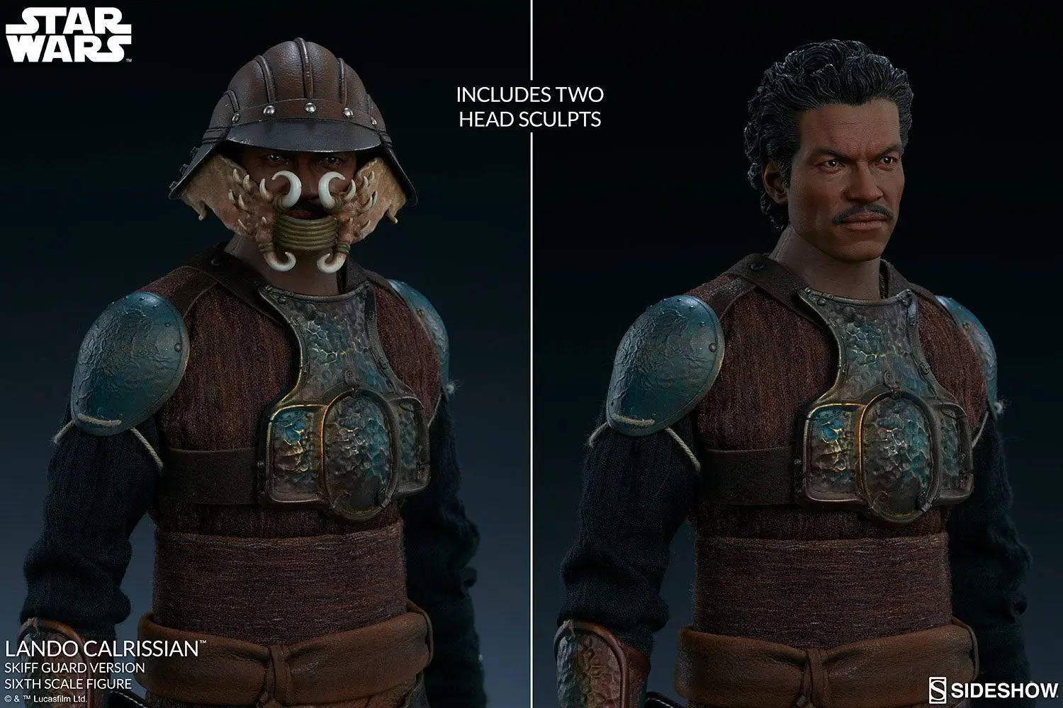 Star Wars Episode VI Action Figure 1/6 Lando Calrissian (Skiff Guard Version) 30 cm product photo