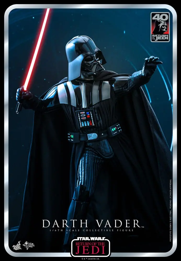 Star Wars: Episode VI 40th Anniversary Action Figure 1/6 Darth Vader 35 cm product photo