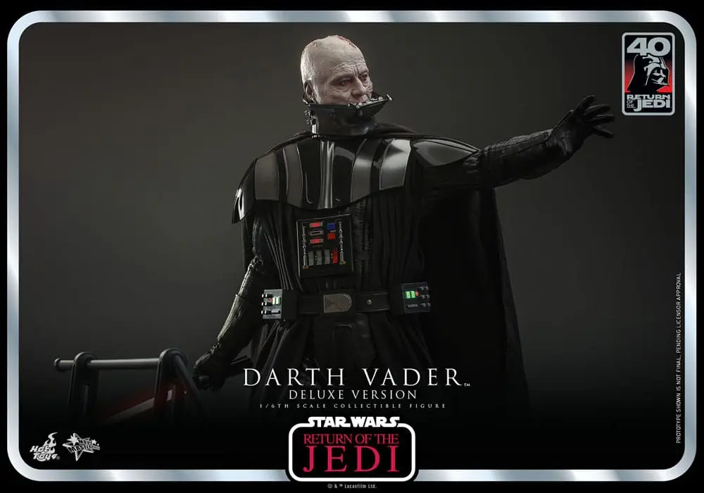 Star Wars: Episode VI 40th Anniversary Action Figure 1/6 Darth Vader Deluxe Version 35 cm product photo