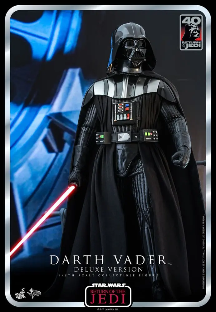 Star Wars: Episode VI 40th Anniversary Action Figure 1/6 Darth Vader Deluxe Version 35 cm product photo