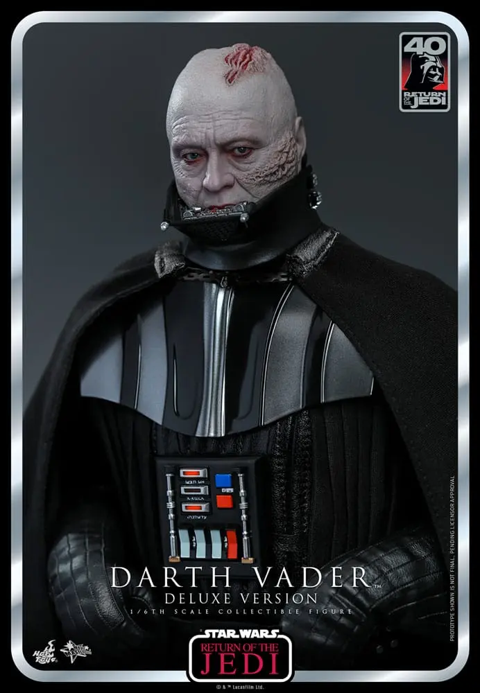 Star Wars: Episode VI 40th Anniversary Action Figure 1/6 Darth Vader Deluxe Version 35 cm product photo