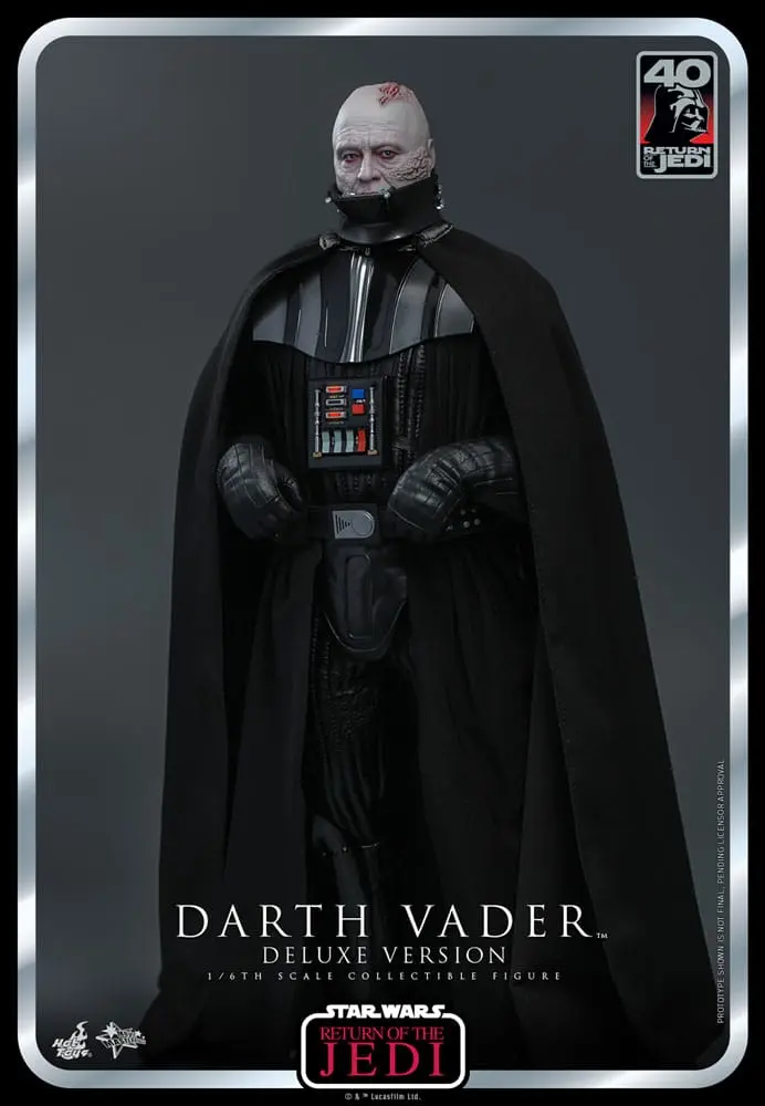 Star Wars: Episode VI 40th Anniversary Action Figure 1/6 Darth Vader Deluxe Version 35 cm product photo