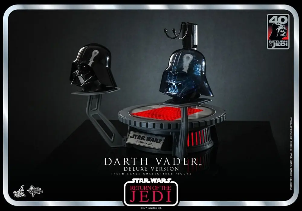 Star Wars: Episode VI 40th Anniversary Action Figure 1/6 Darth Vader Deluxe Version 35 cm product photo