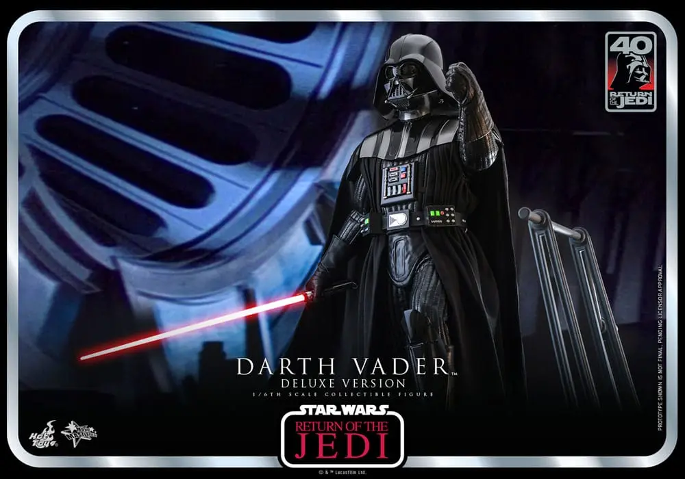 Star Wars: Episode VI 40th Anniversary Action Figure 1/6 Darth Vader Deluxe Version 35 cm product photo