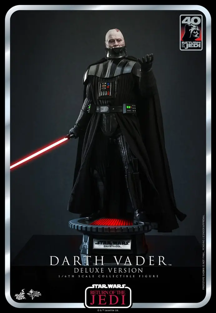 Star Wars: Episode VI 40th Anniversary Action Figure 1/6 Darth Vader Deluxe Version 35 cm product photo