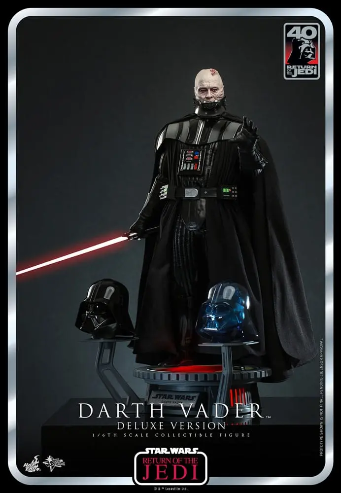 Star Wars: Episode VI 40th Anniversary Action Figure 1/6 Darth Vader Deluxe Version 35 cm product photo