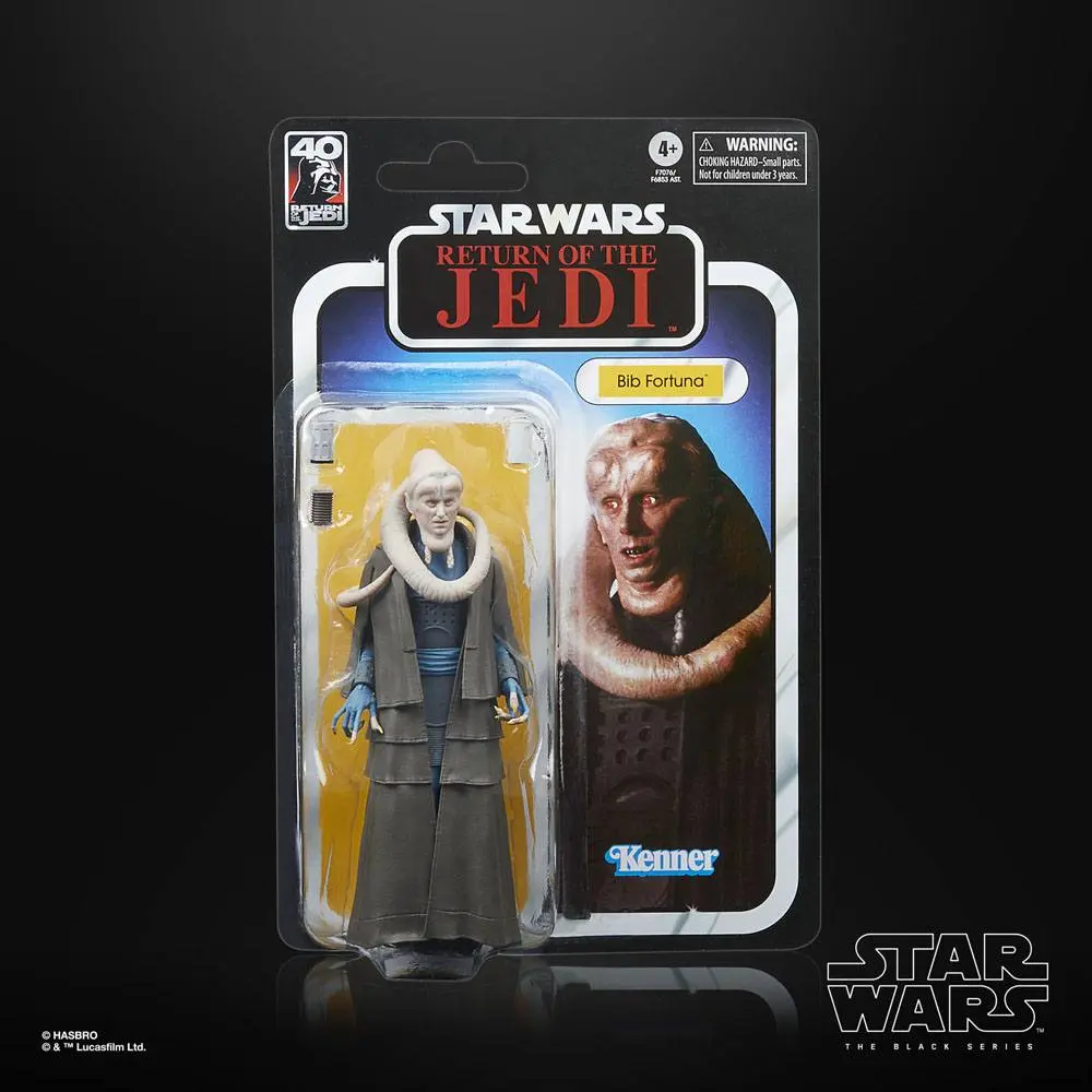 Star Wars Episode VI 40th Anniversary Black Series Action Figure Bib Fortuna 15 cm product photo