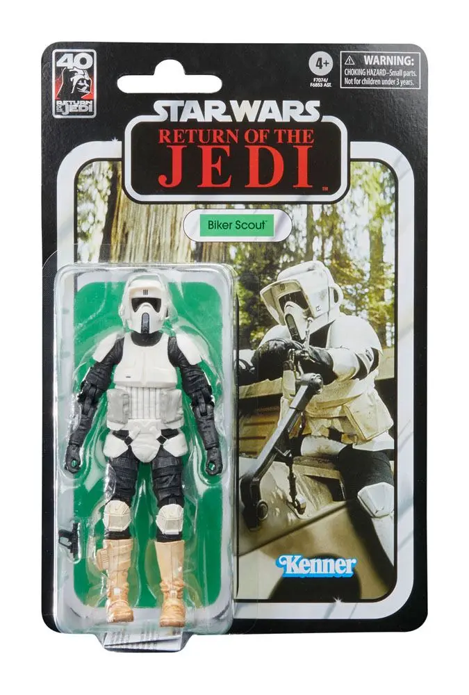 Star Wars Episode VI 40th Anniversary Black Series Action Figure Biker Scout 15 cm termékfotó