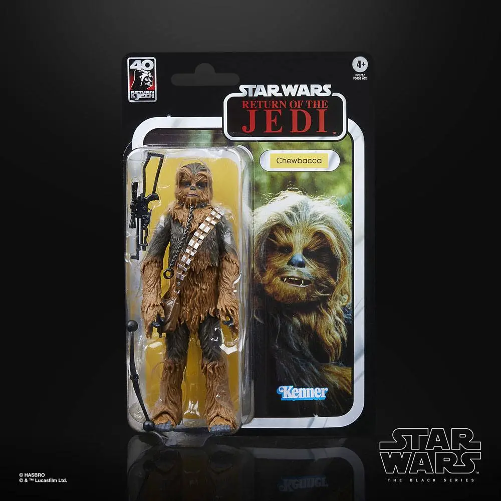 Star Wars Episode VI 40th Anniversary Black Series Action Figure Chewbacca 15 cm product photo