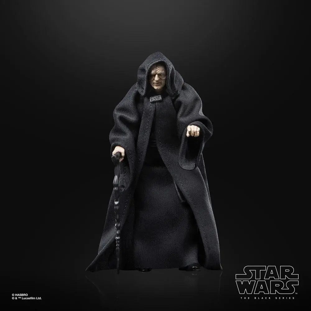 Star Wars Episode VI 40th Anniversary Black Series Action Figure The Emperor 15 cm product photo