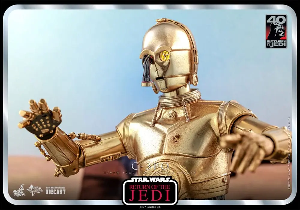 Star Wars: Episode VI 40th Anniversary Action Figure 1/6 C-3PO 29 cm product photo