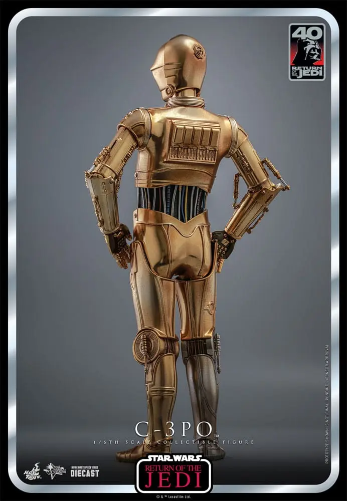 Star Wars: Episode VI 40th Anniversary Action Figure 1/6 C-3PO 29 cm product photo