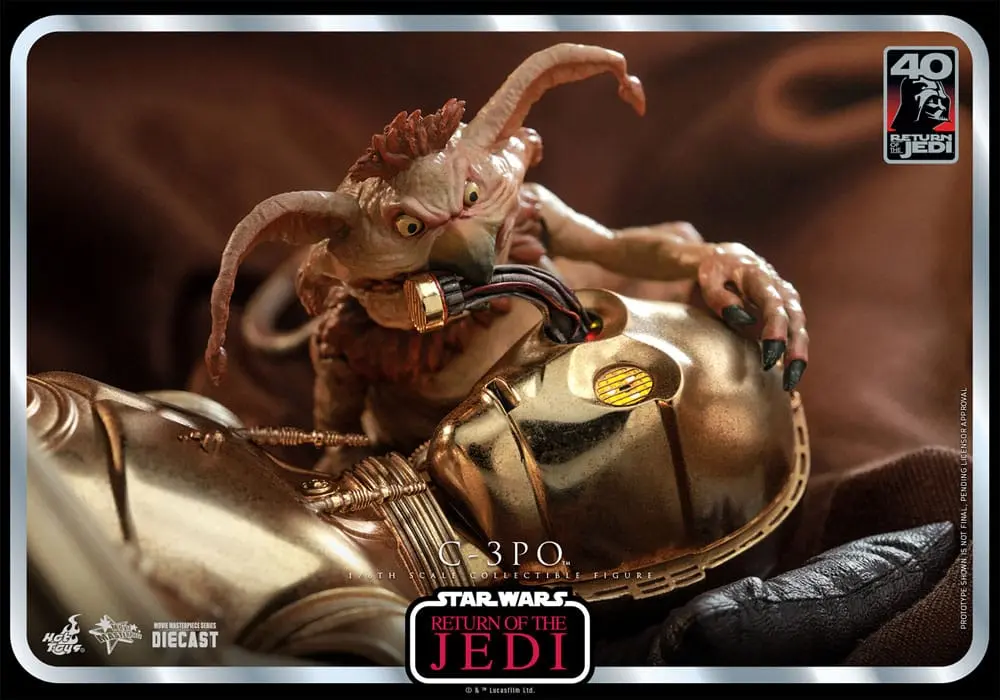 Star Wars: Episode VI 40th Anniversary Action Figure 1/6 C-3PO 29 cm product photo
