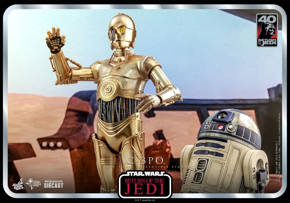 Star Wars: Episode VI 40th Anniversary Action Figure 1/6 C-3PO 29 cm product photo