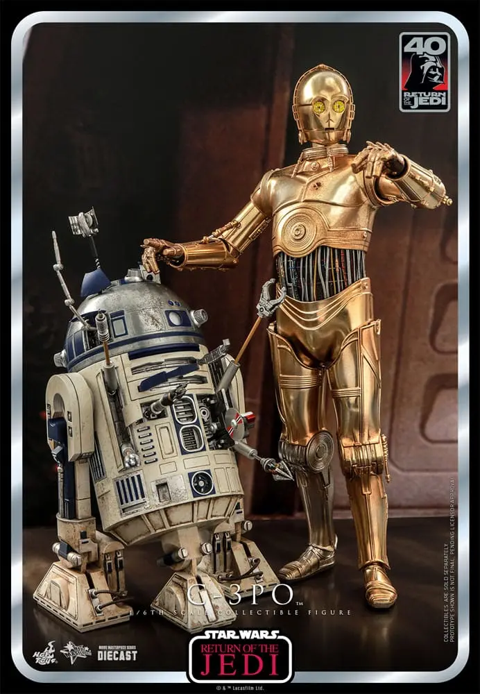 Star Wars: Episode VI 40th Anniversary Action Figure 1/6 C-3PO 29 cm product photo