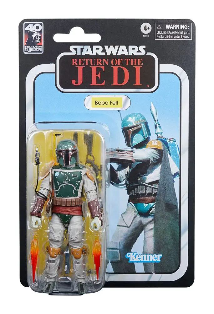 Star Wars Episode VI 40th Anniversary Black Series Deluxe Action Figure Boba Fett 15 cm product photo