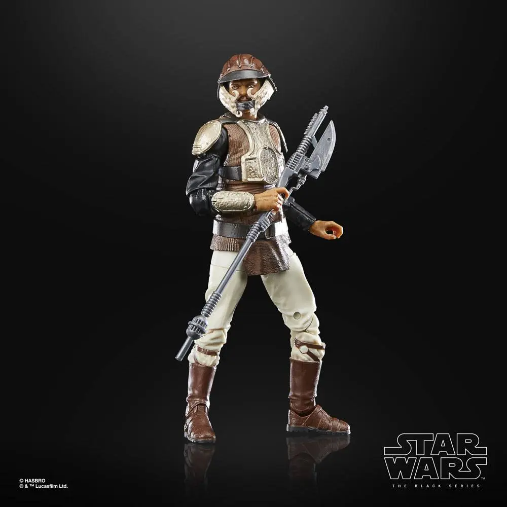 Star Wars Episode VI 40th Anniversary Black Series Action Figure Lando Calrissian (Skiff Guard) 15 cm product photo