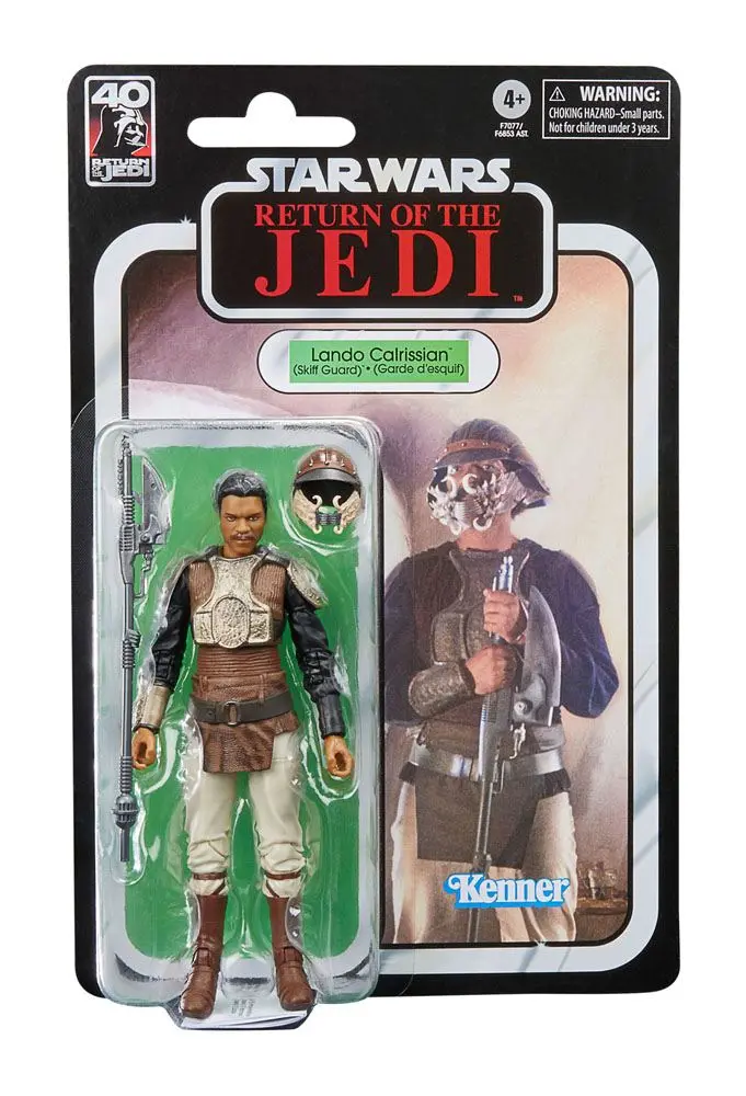 Star Wars Episode VI 40th Anniversary Black Series Action Figure Lando Calrissian (Skiff Guard) 15 cm product photo