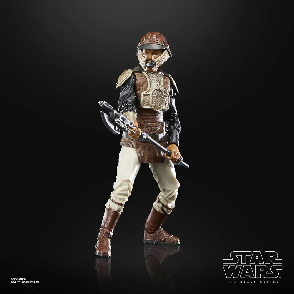 Star Wars Episode VI 40th Anniversary Black Series Action Figure Lando Calrissian (Skiff Guard) 15 cm product photo