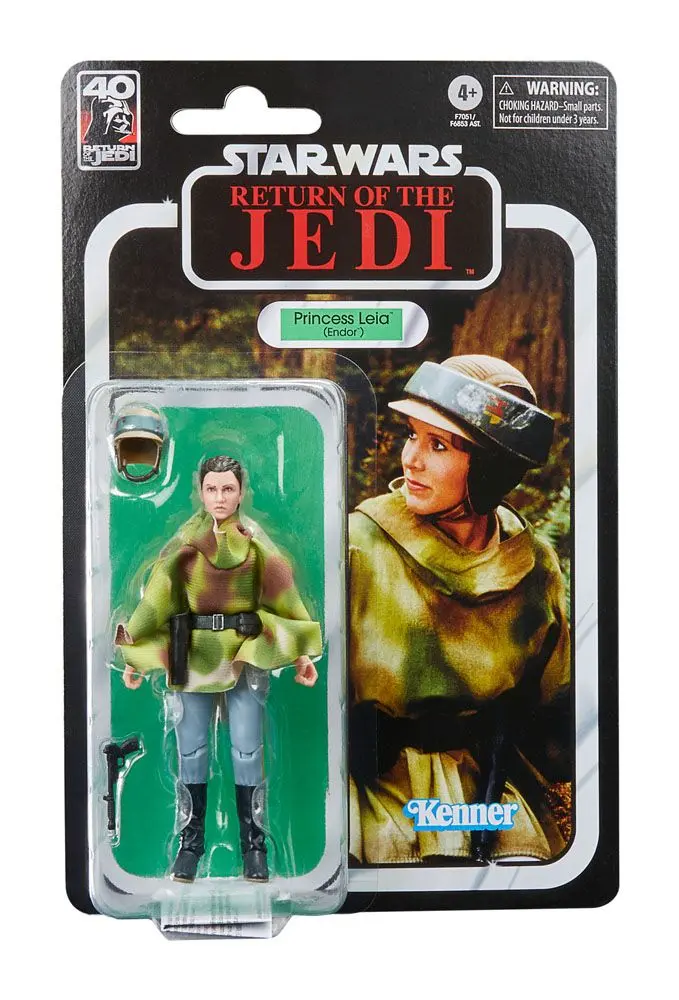 Star Wars Episode VI 40th Anniversary Black Series Action Figure Princess Leia (Endor) 15 cm product photo
