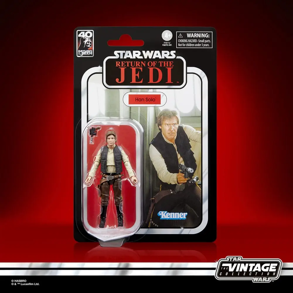 Star Wars Episode VI 40th Anniversary Vintage Collection Action Figure Han Solo 10 cm product photo